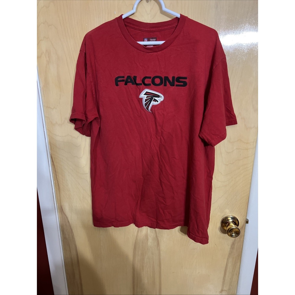 Men's Large NFL Atlanta Falcons Red Tshirt